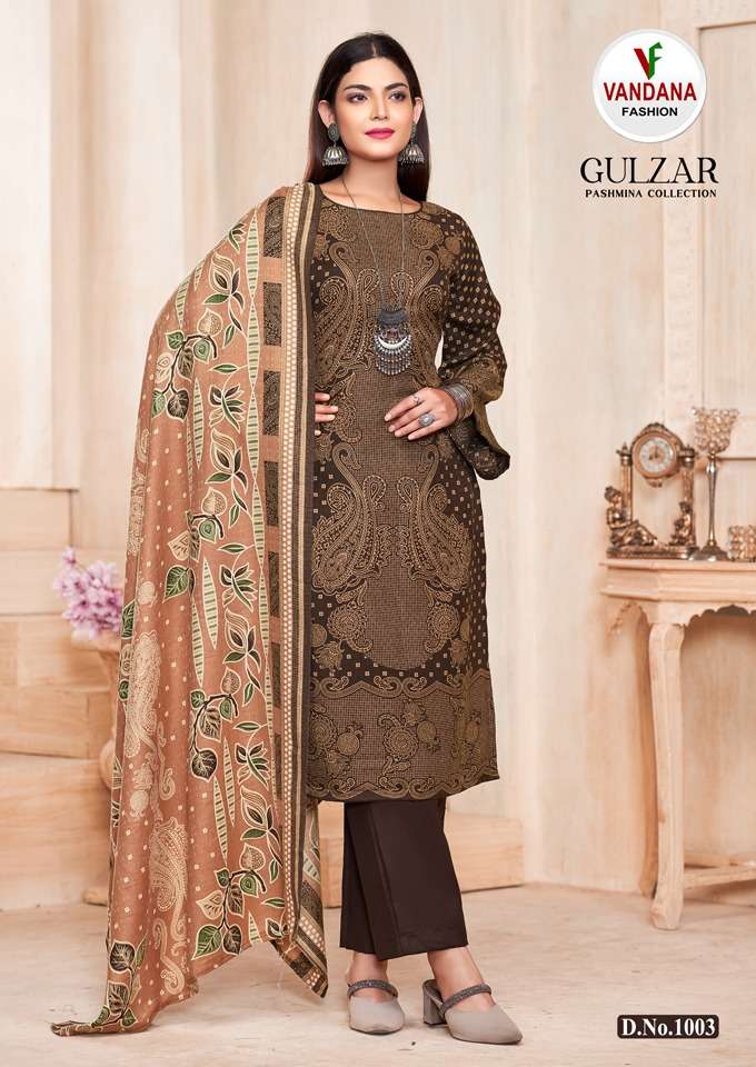 Gulzar Vol.1 Pashmina Digital Print By Vandana Fashion  D.NO.1003