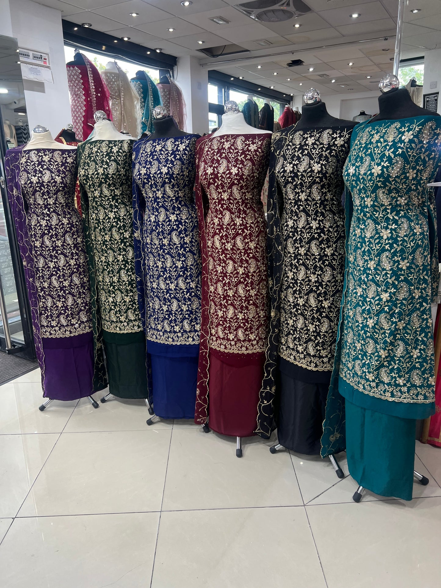 Premium Embroidered Georgette Suit Collection