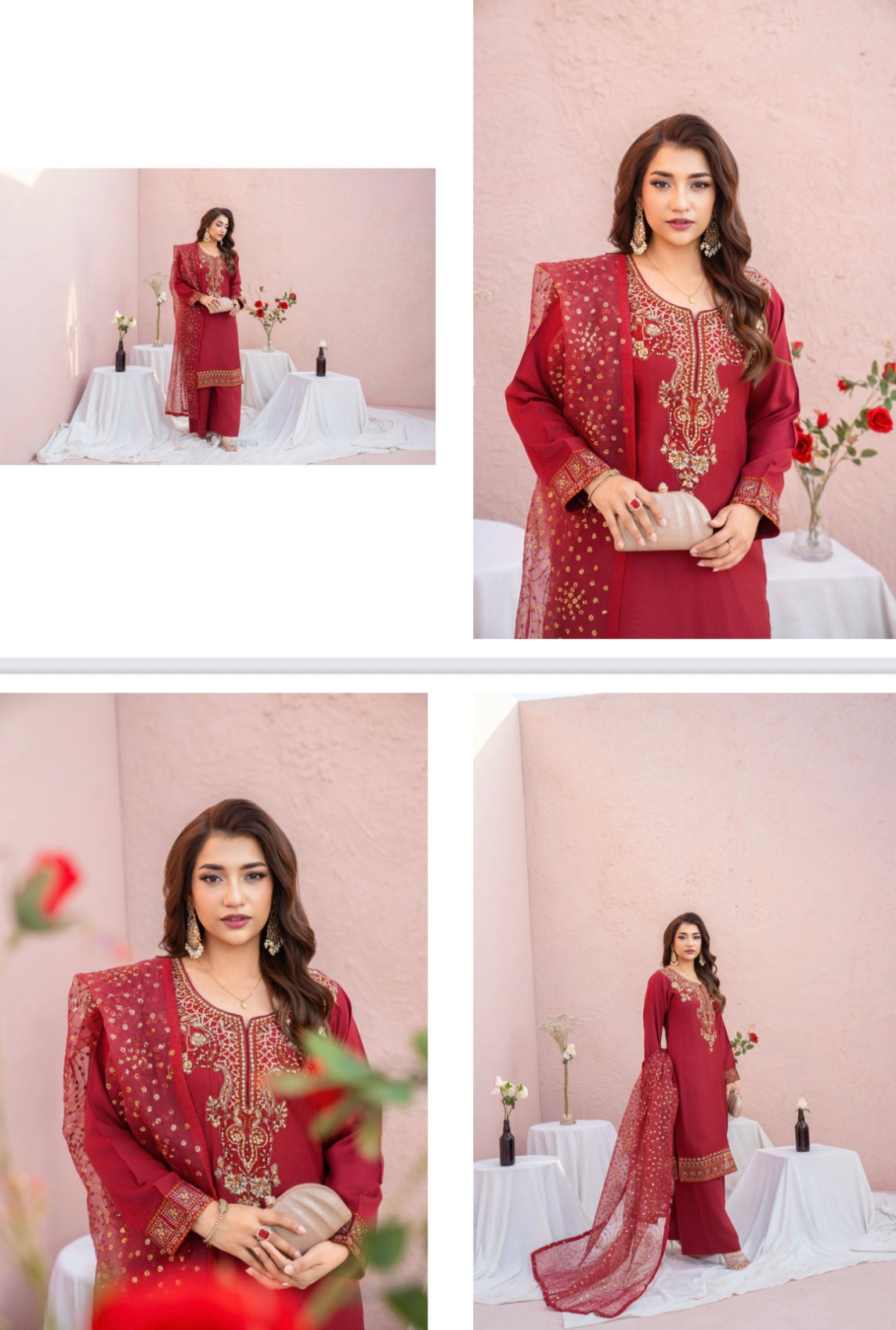 luxurious viscose suit inspired by the renowned Shantly by Barooque collection