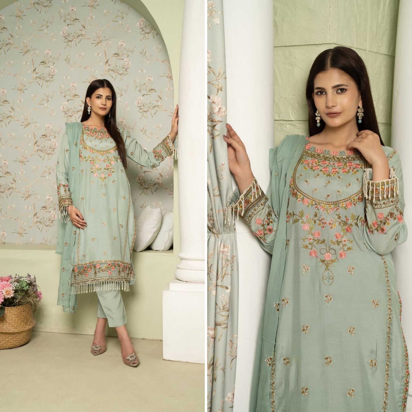 Maryam & Mariya’s Viscose Formal