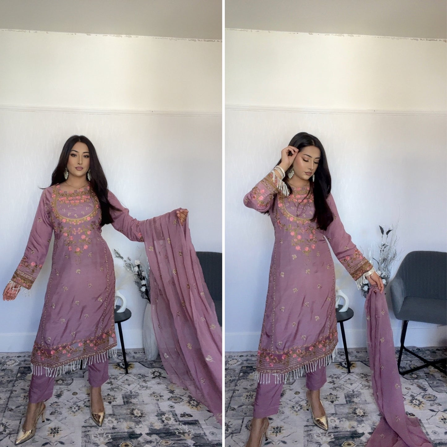 Maryam & Mariya’s Viscose Formal