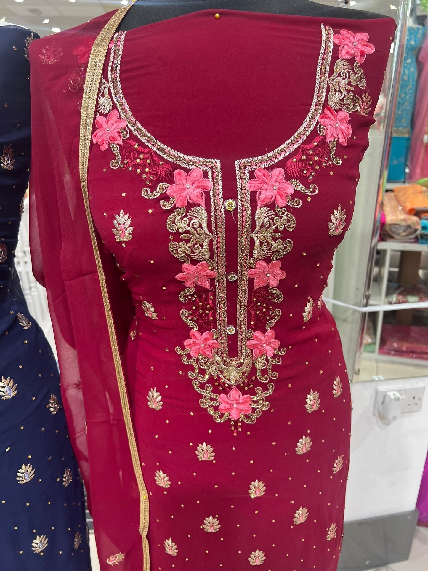 Embellished Georgette