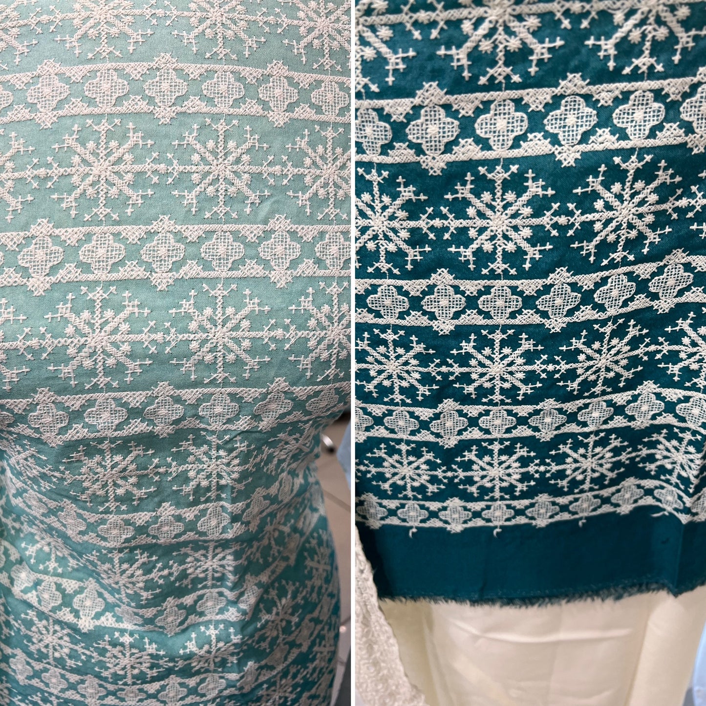 Embroidered Cotton Linen
