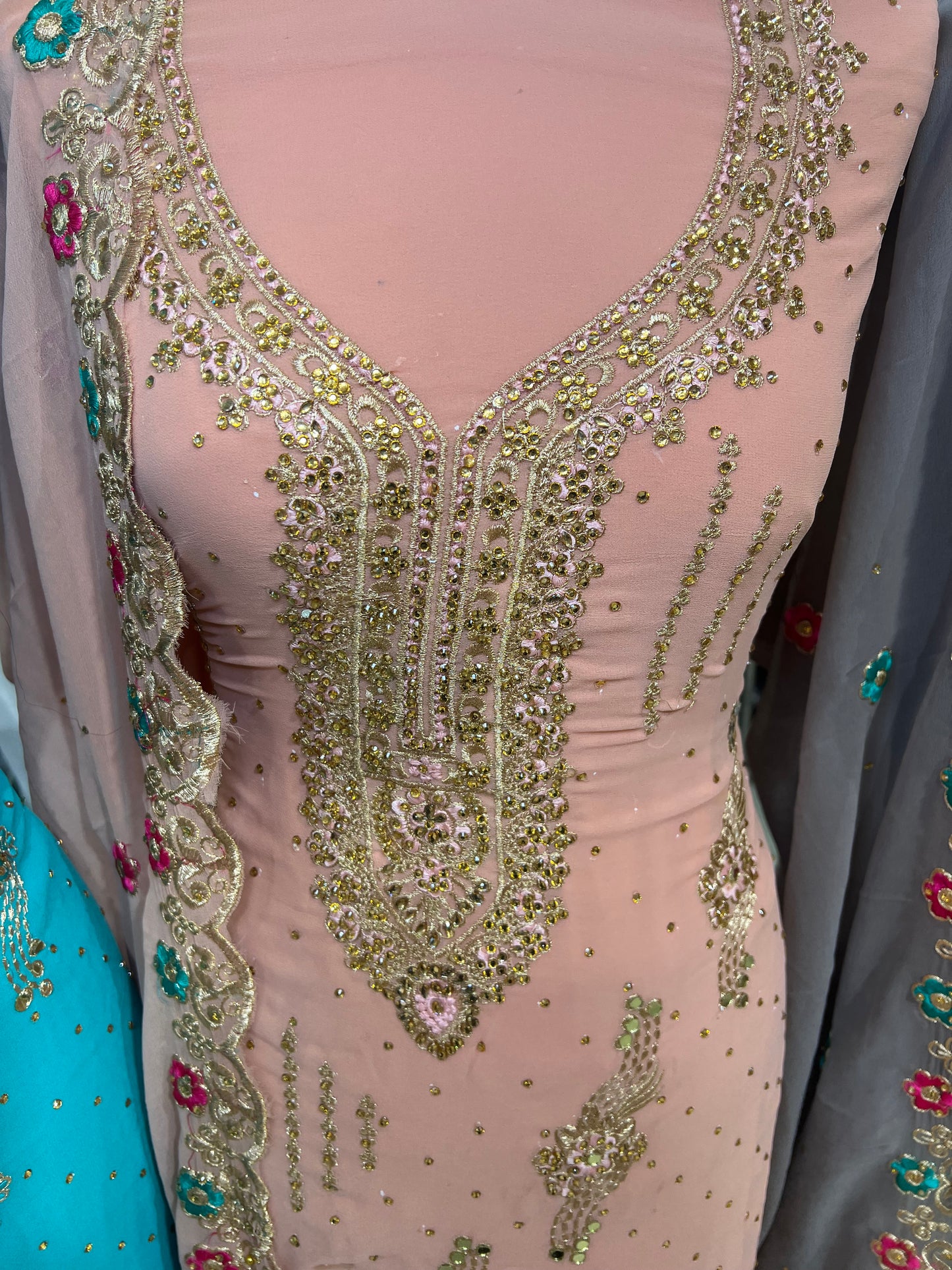 Embellished Georgette