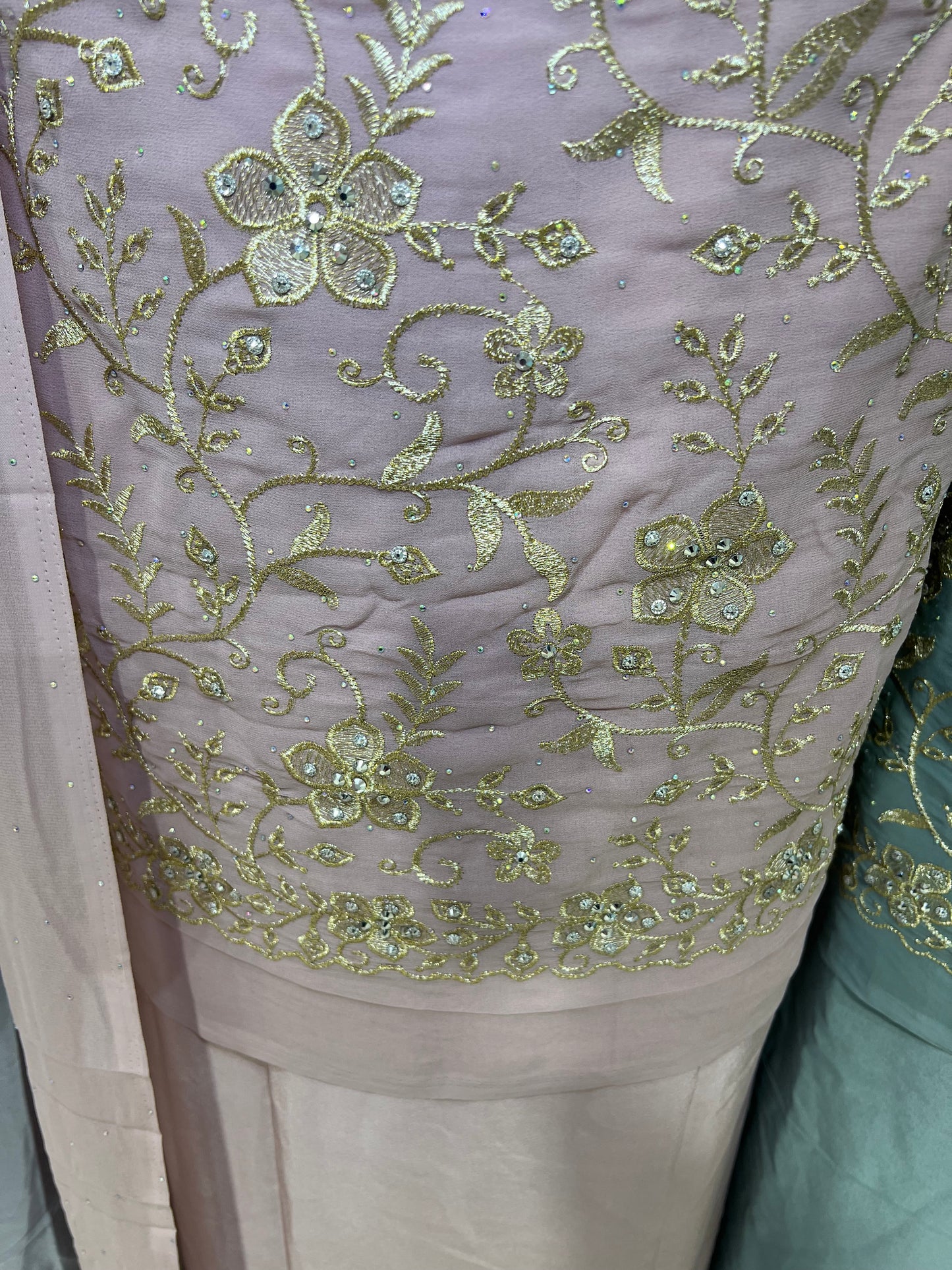 Embroidered Georgette