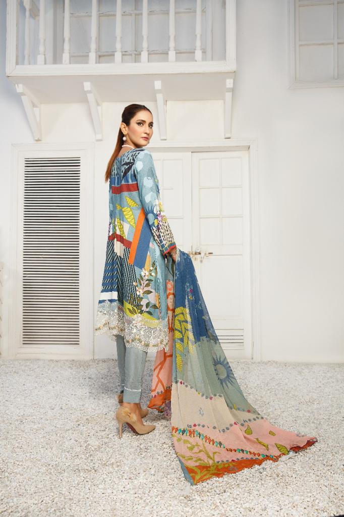 Maryam & Mariya's Linen Pret Luxury Collection - U-1343