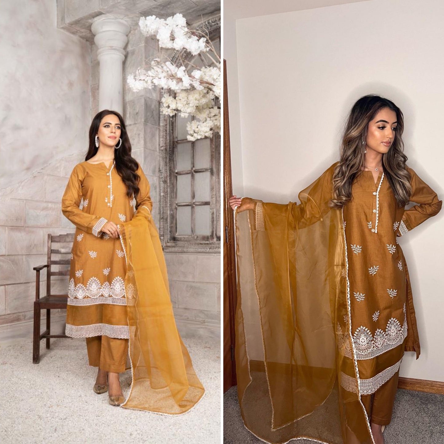 Chikankari Cotton Pret