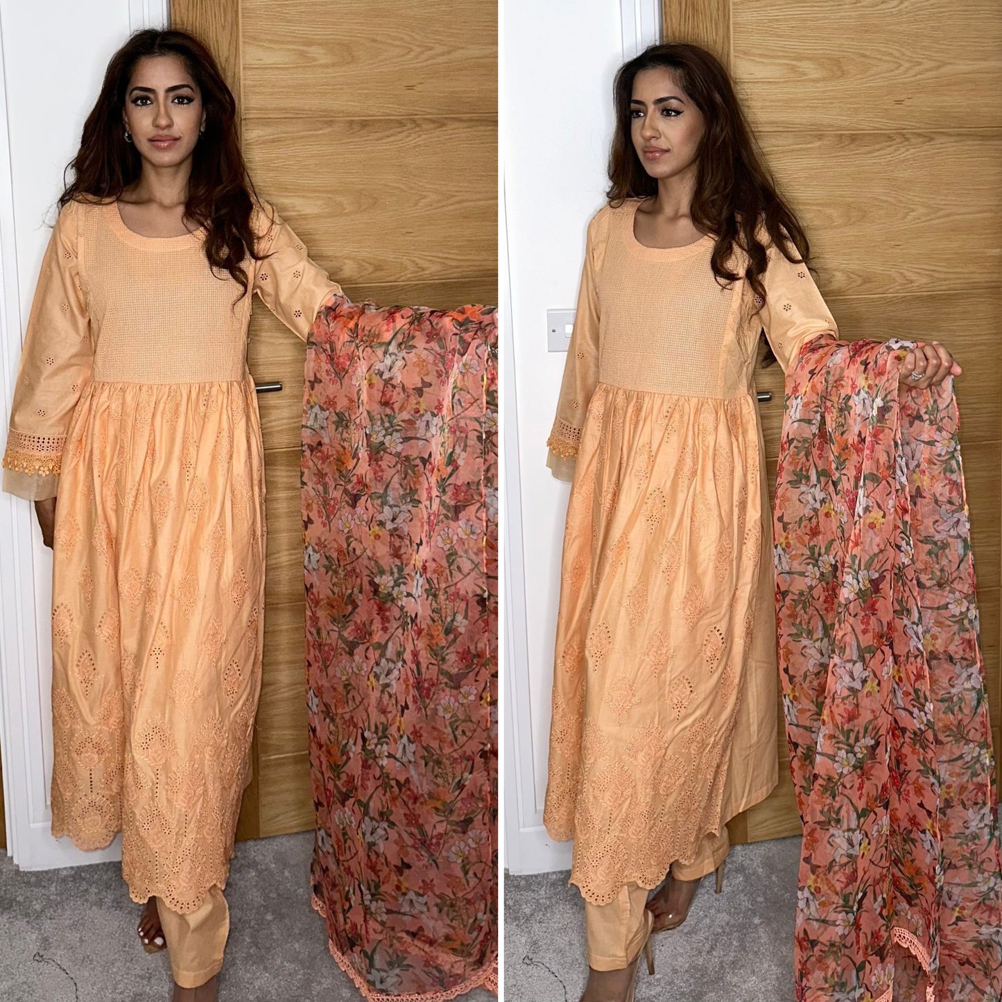 Chikankari Cotton Pret