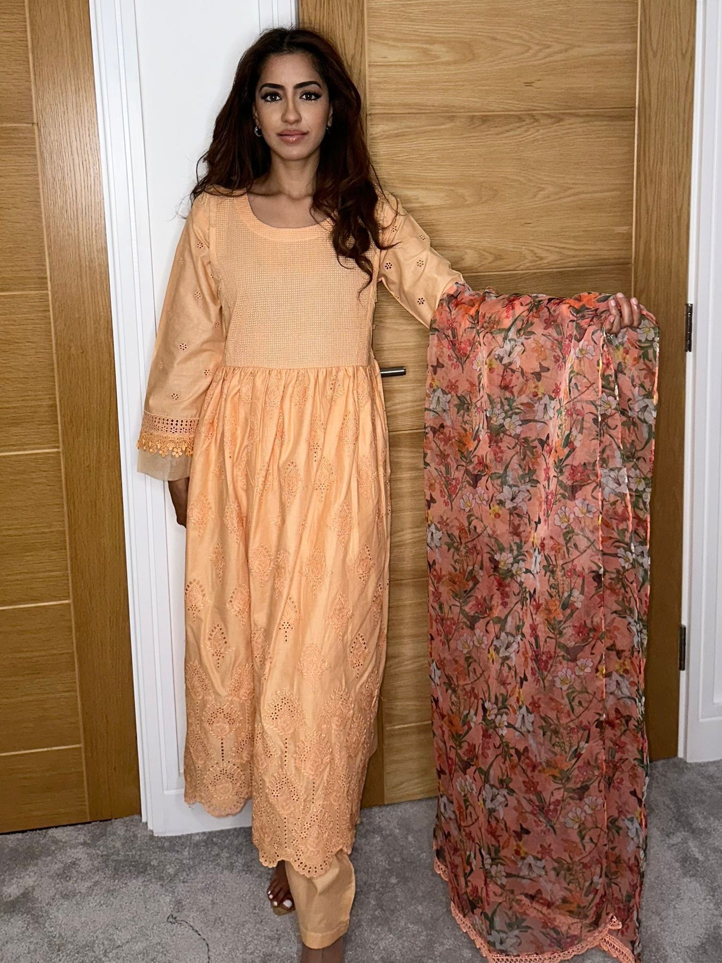 Chikankari Cotton Pret