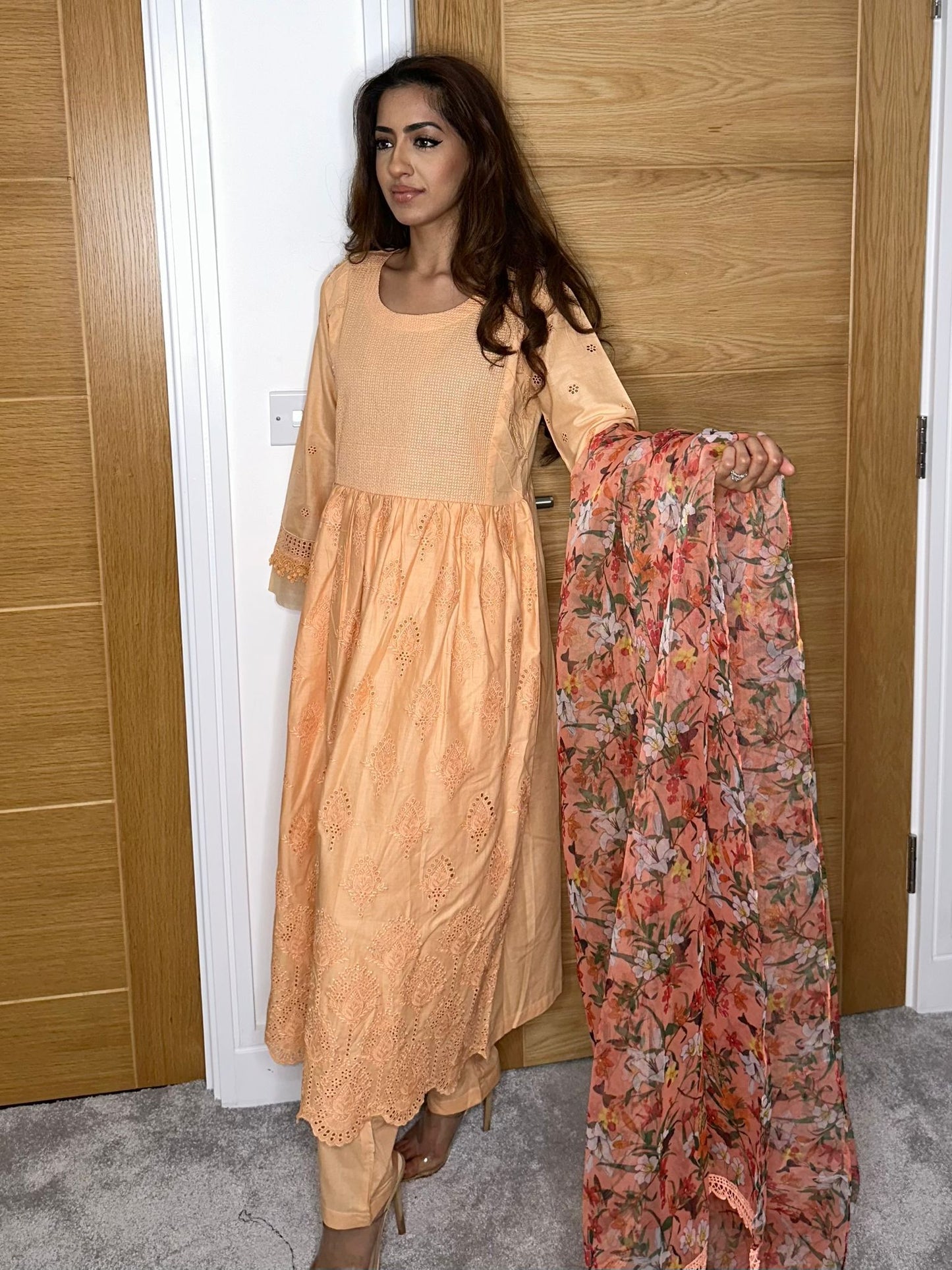 Chikankari Cotton Pret