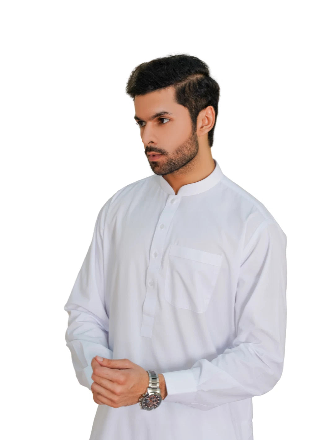 Al-Qaisar Men’s Plain Kurta Trouser Wash And Wear Premium Quailty Fabric