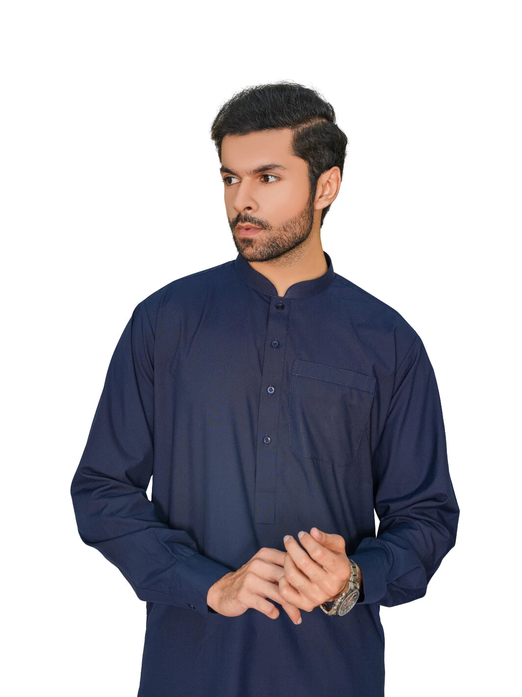 Al-Qaisar Men’s Plain Kurta Trouser Wash And Wear Premium Quailty Fabric