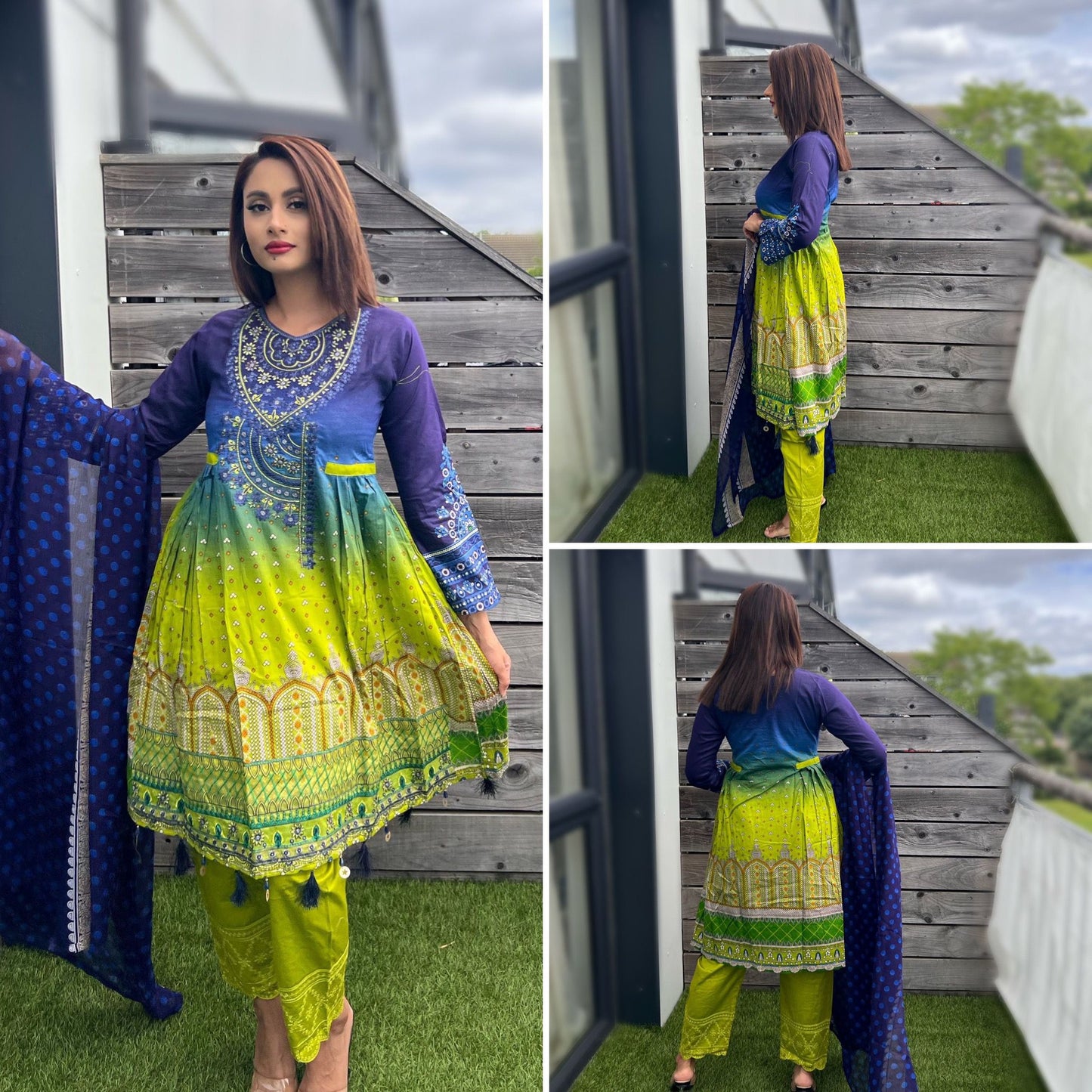 Areesha's Luxury Lawn Pret - D-3004
