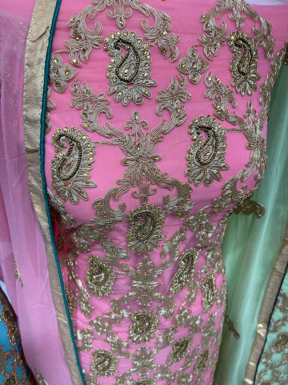 Fancy Net 4 Piece Suit