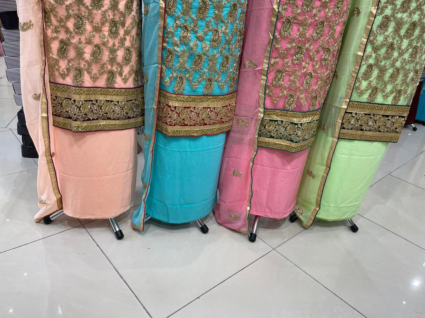 Fancy Net 4 Piece Suit