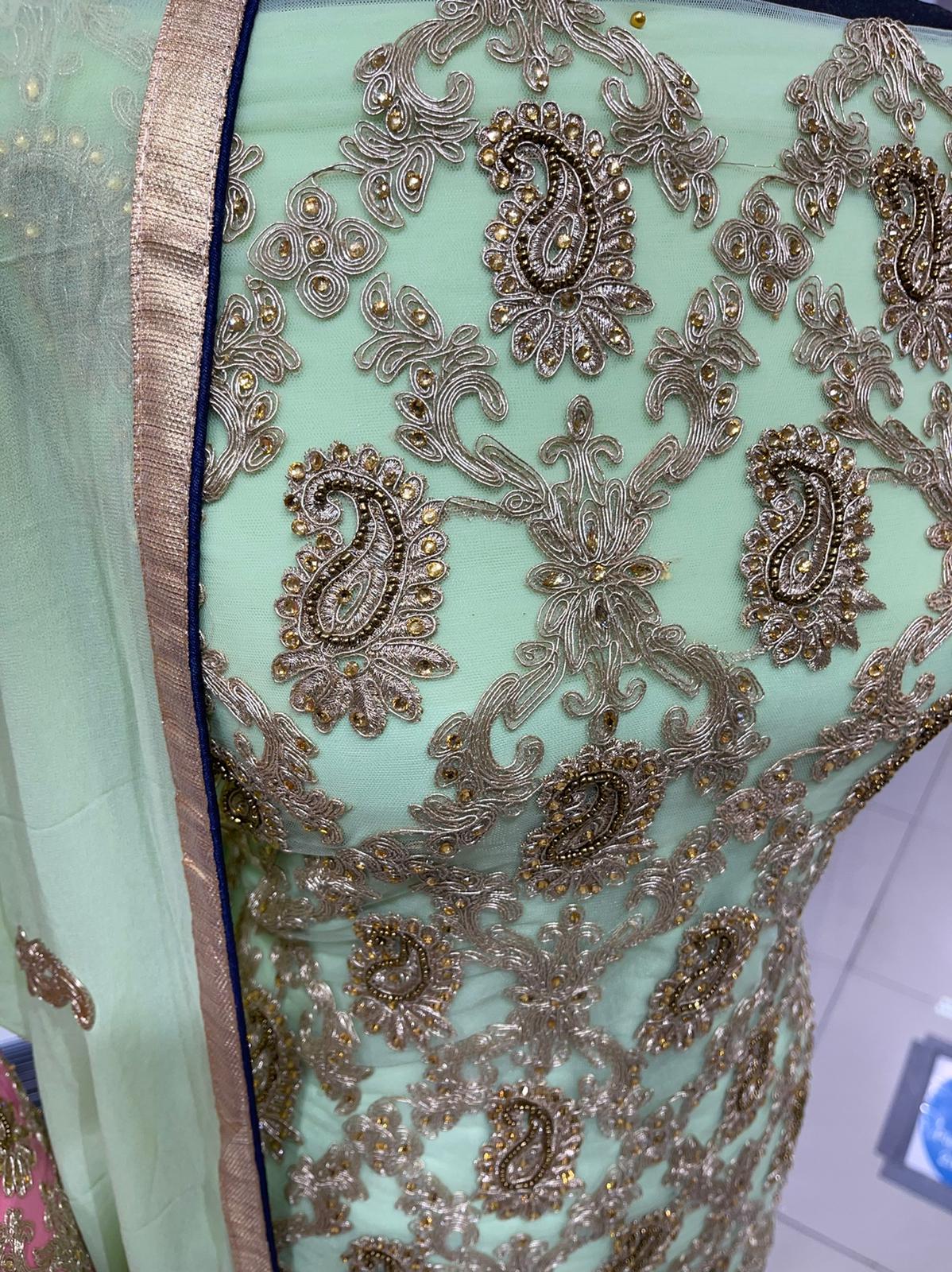 Fancy Net 4 Piece Suit