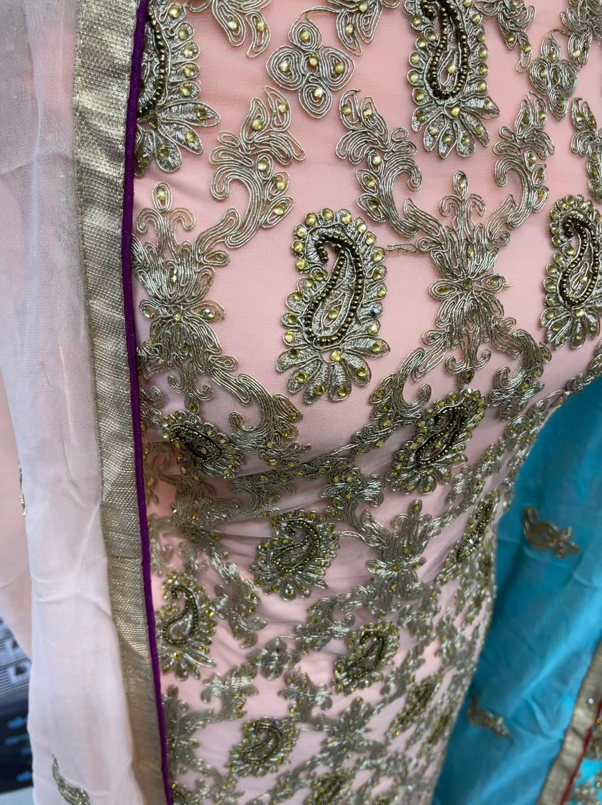 Fancy Net 4 Piece Suit