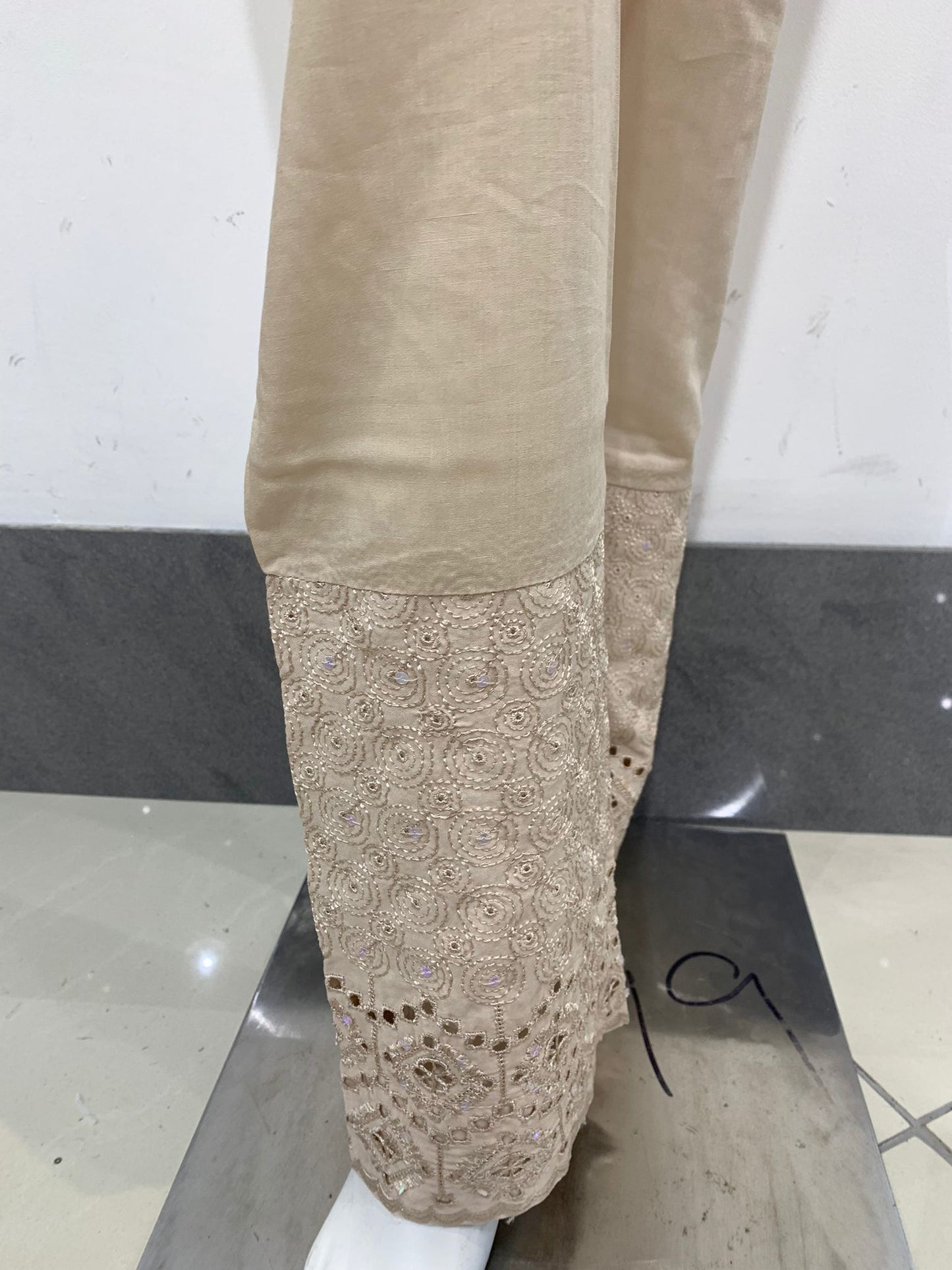 Women's Beige Trouser