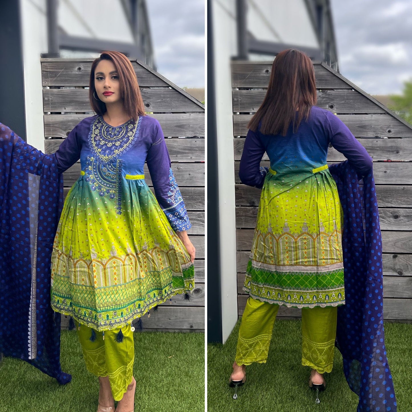 Areesha's Luxury Lawn Pret - D-3004