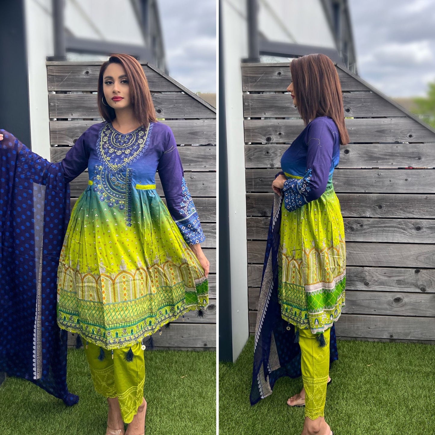 Areesha's Luxury Lawn Pret - D-3004
