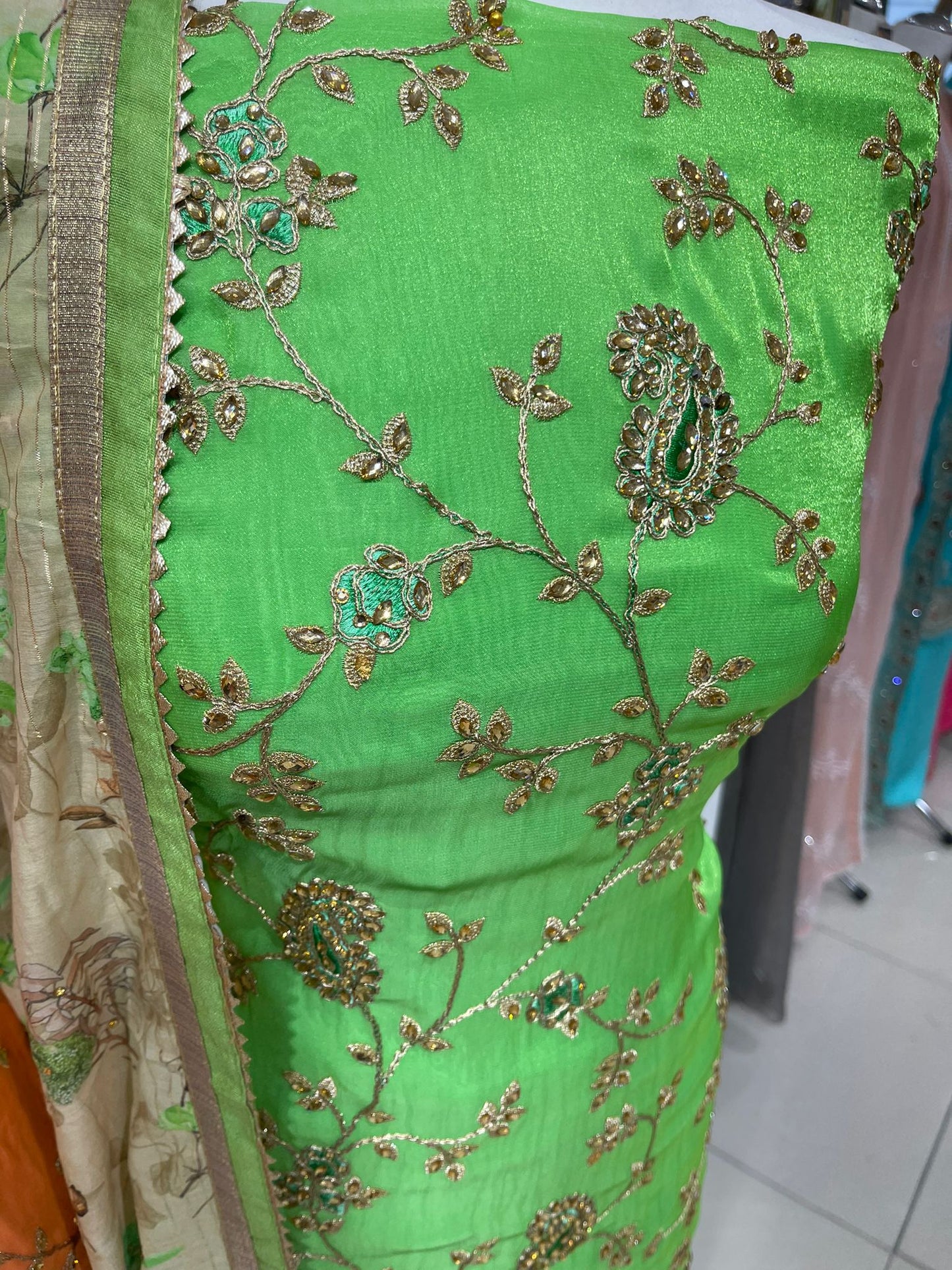 Embellished Makhmali Suits