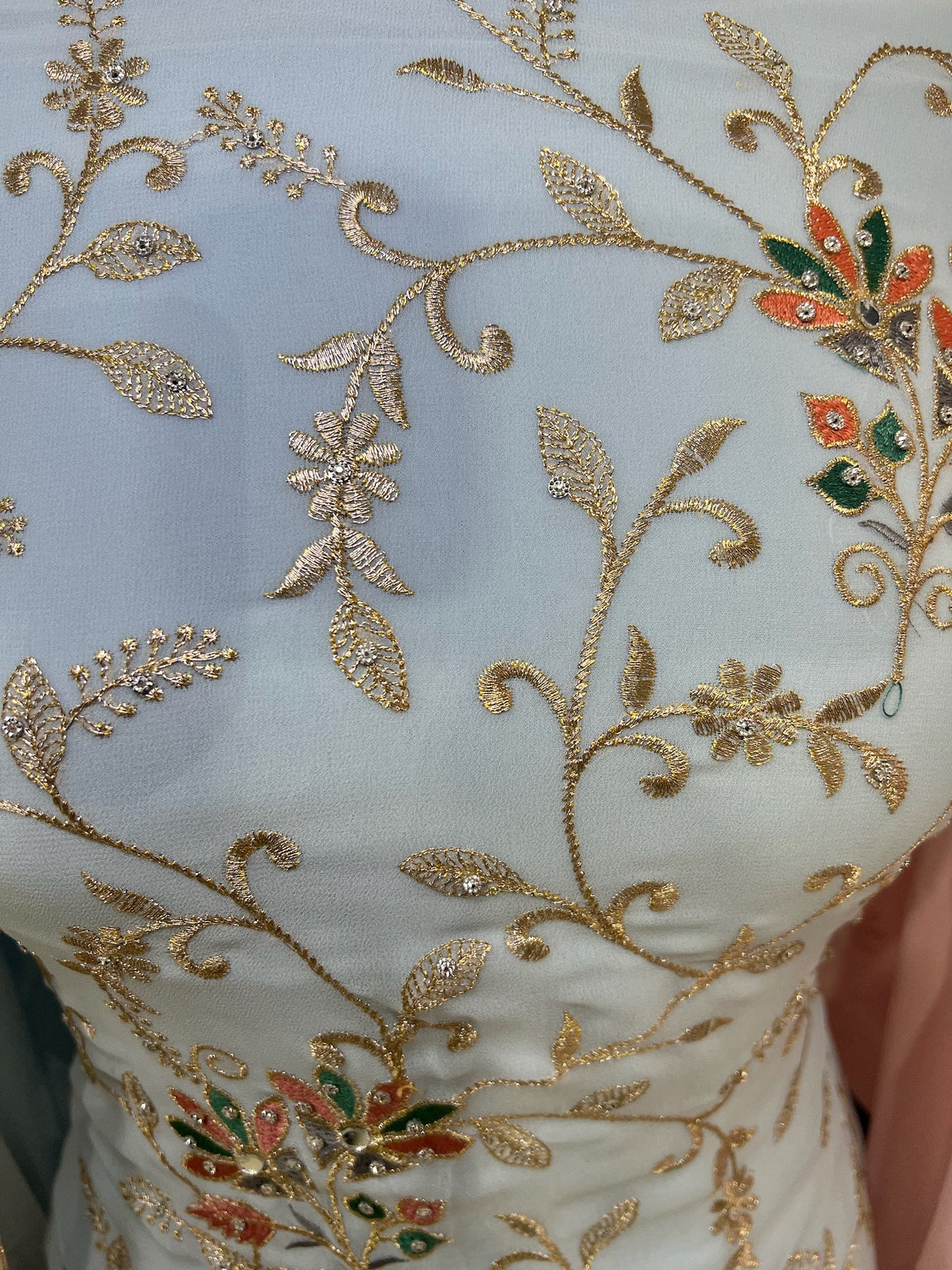 Embroidered Georgette