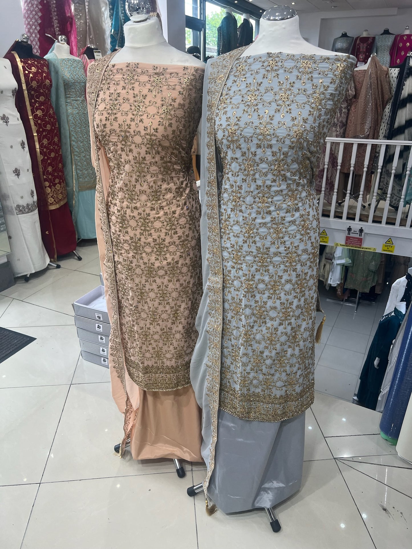 Fancy Embellished Georgette