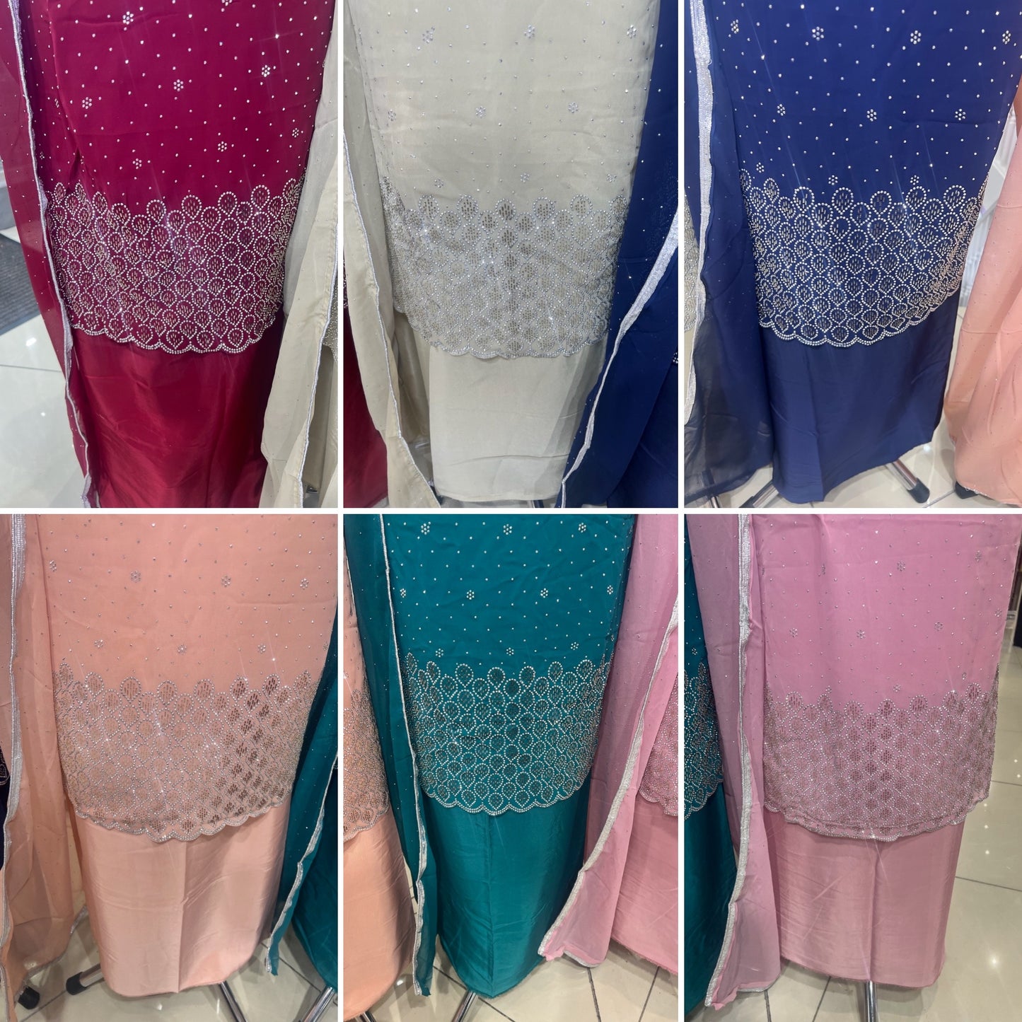 Embellished Georgette