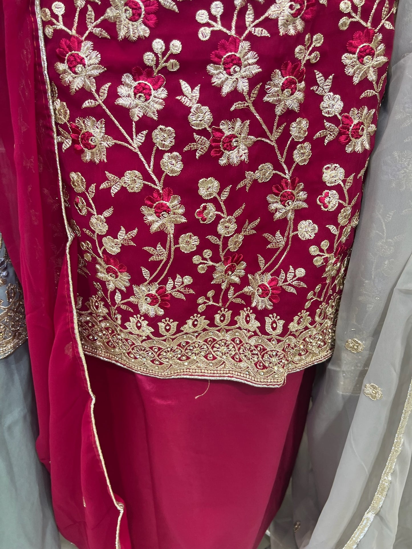 Embroidered Georgette