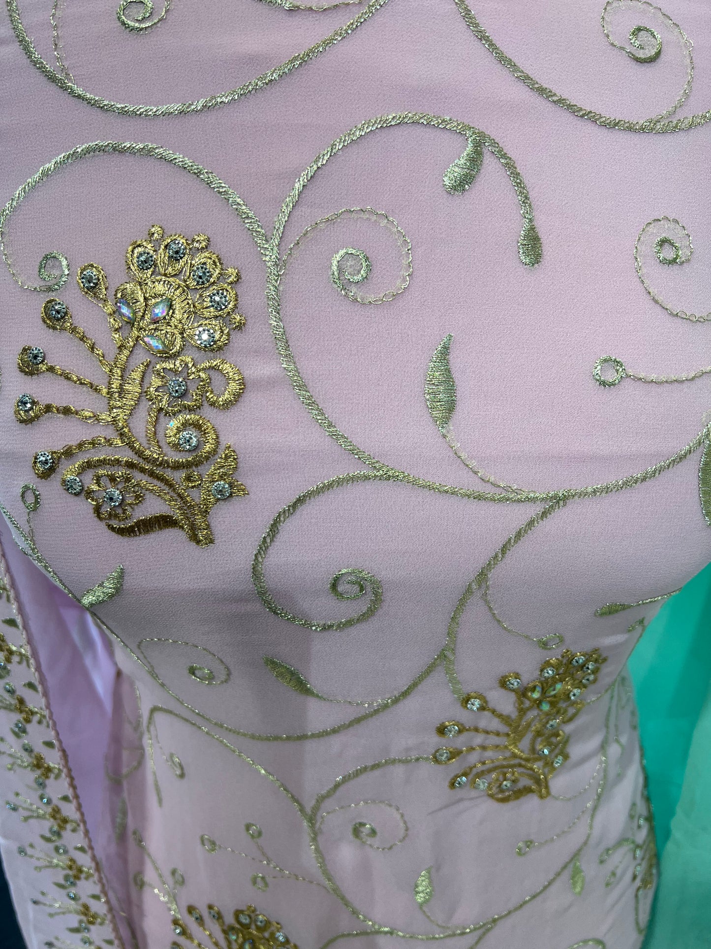 Embroidered Georgette