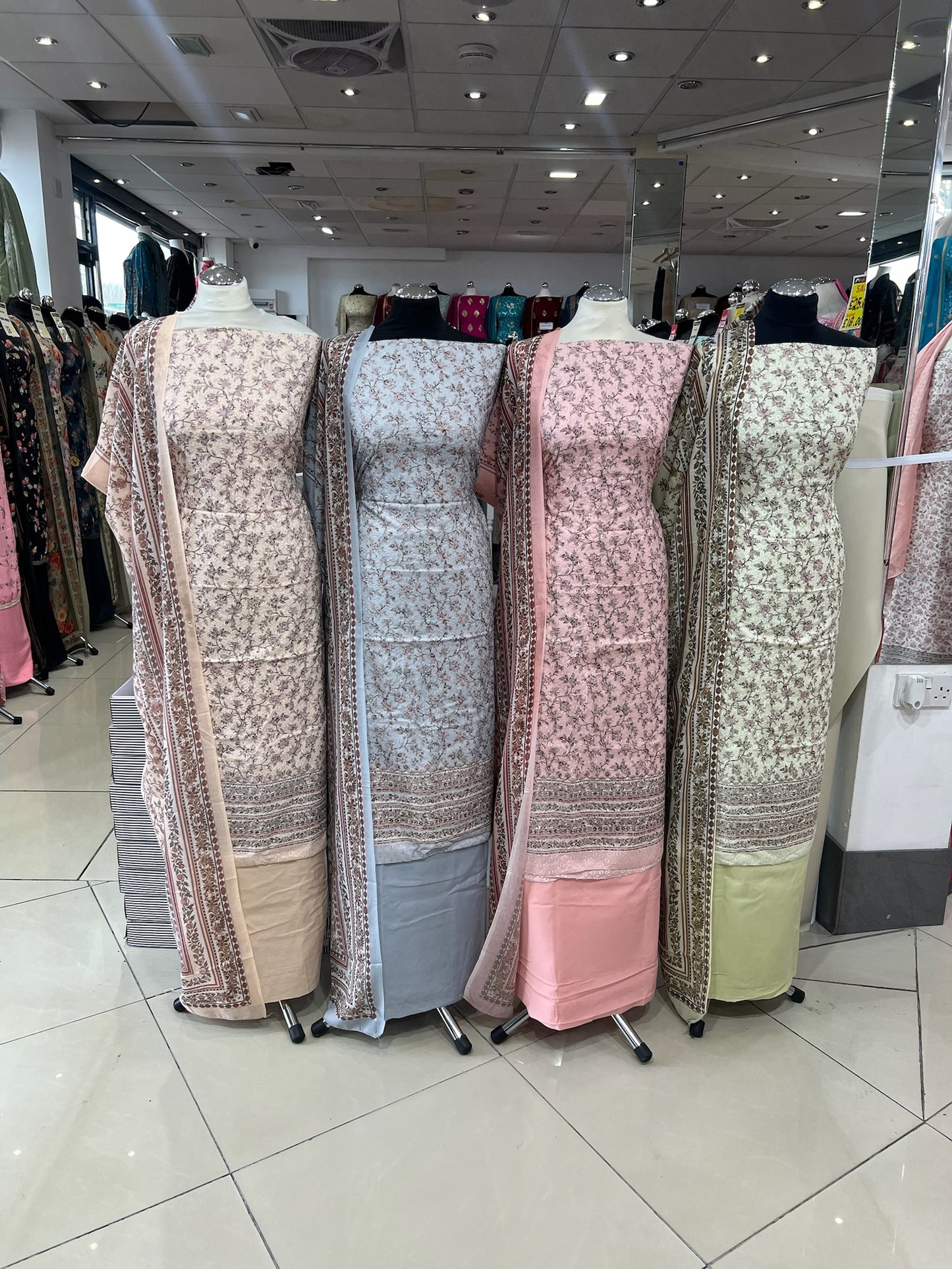 Chikankari Cotton Lawn