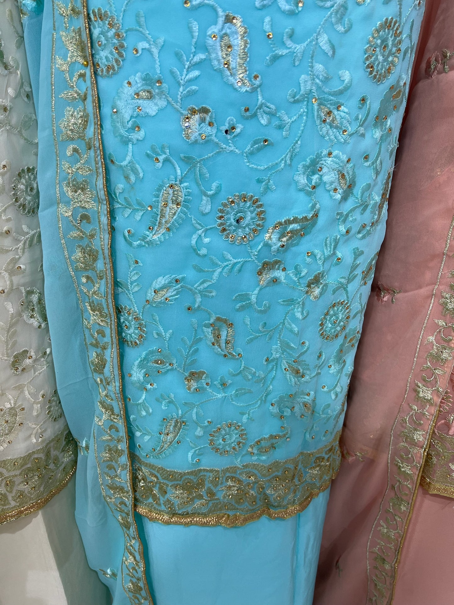 Embroidered Georgette