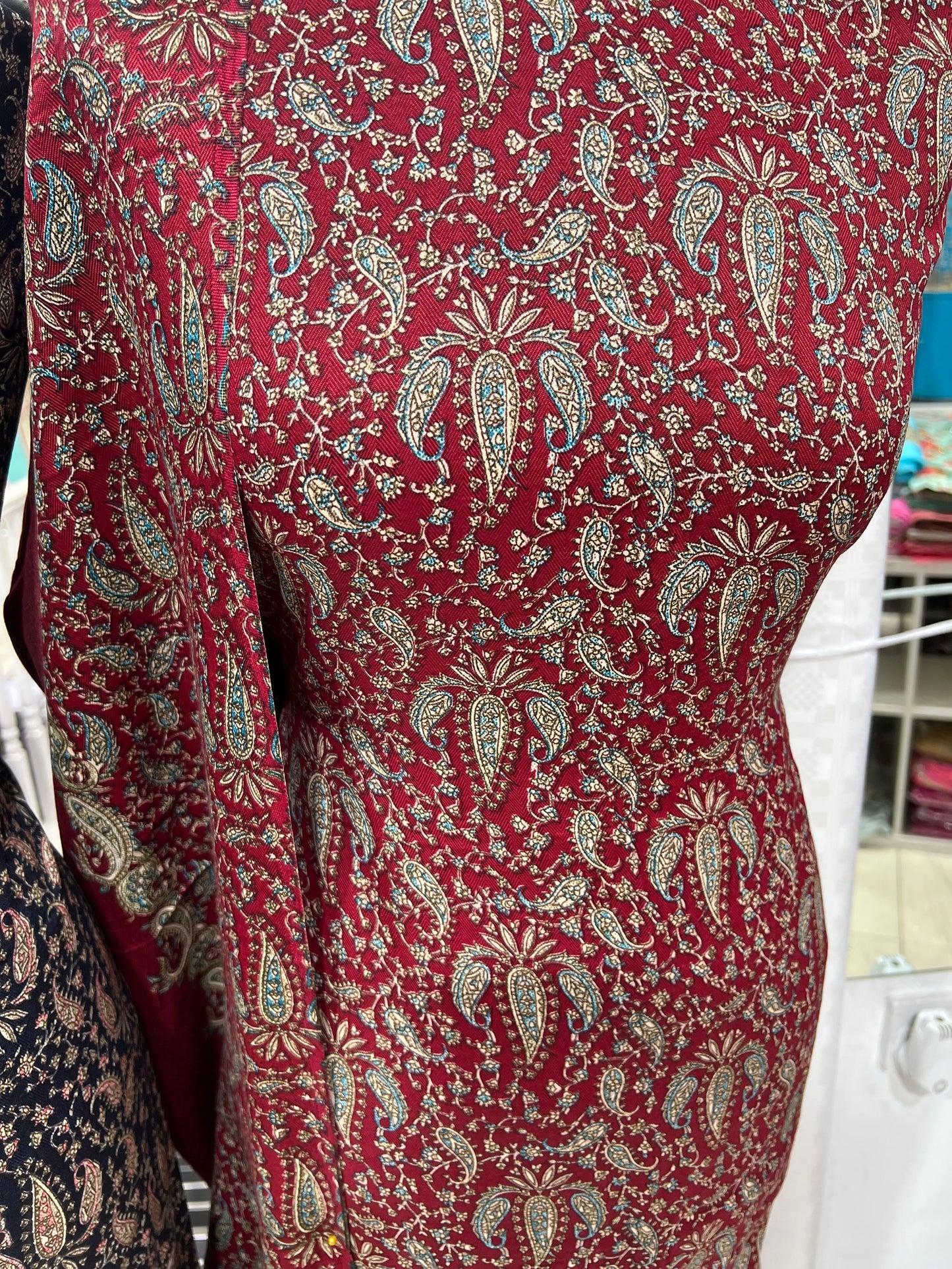Digital Print Alpine With Shawl