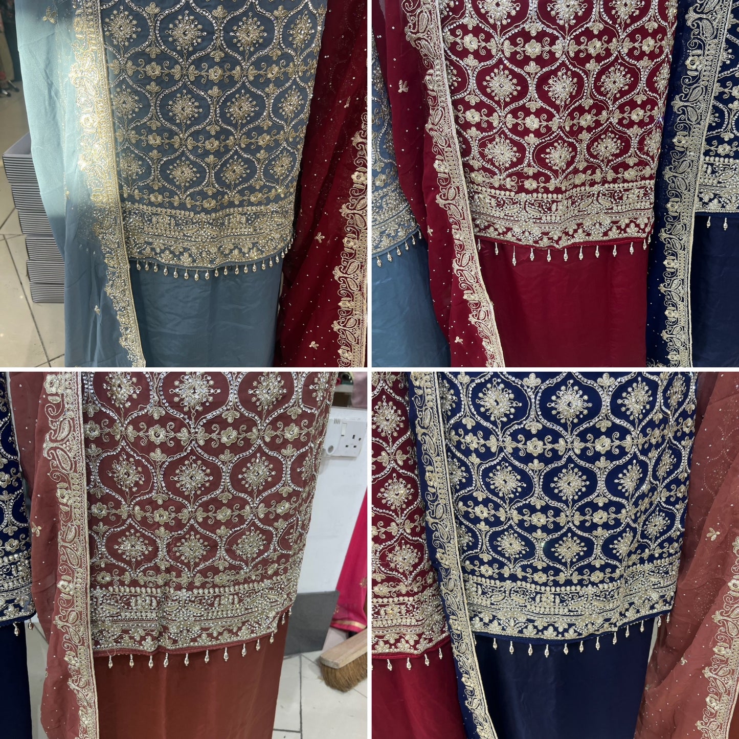 Fancy Embroidered Georgette