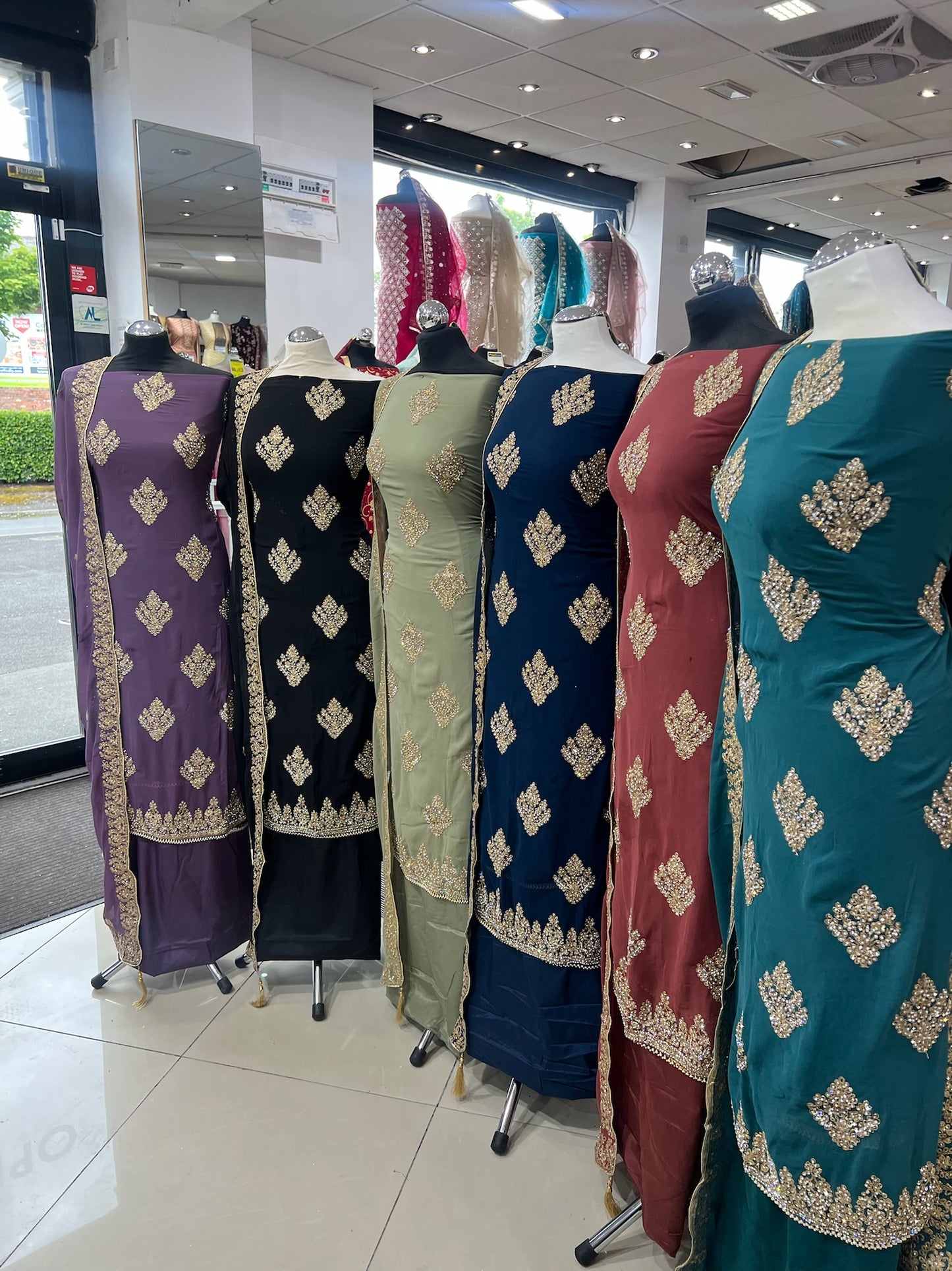 Fancy Embellished Georgette
