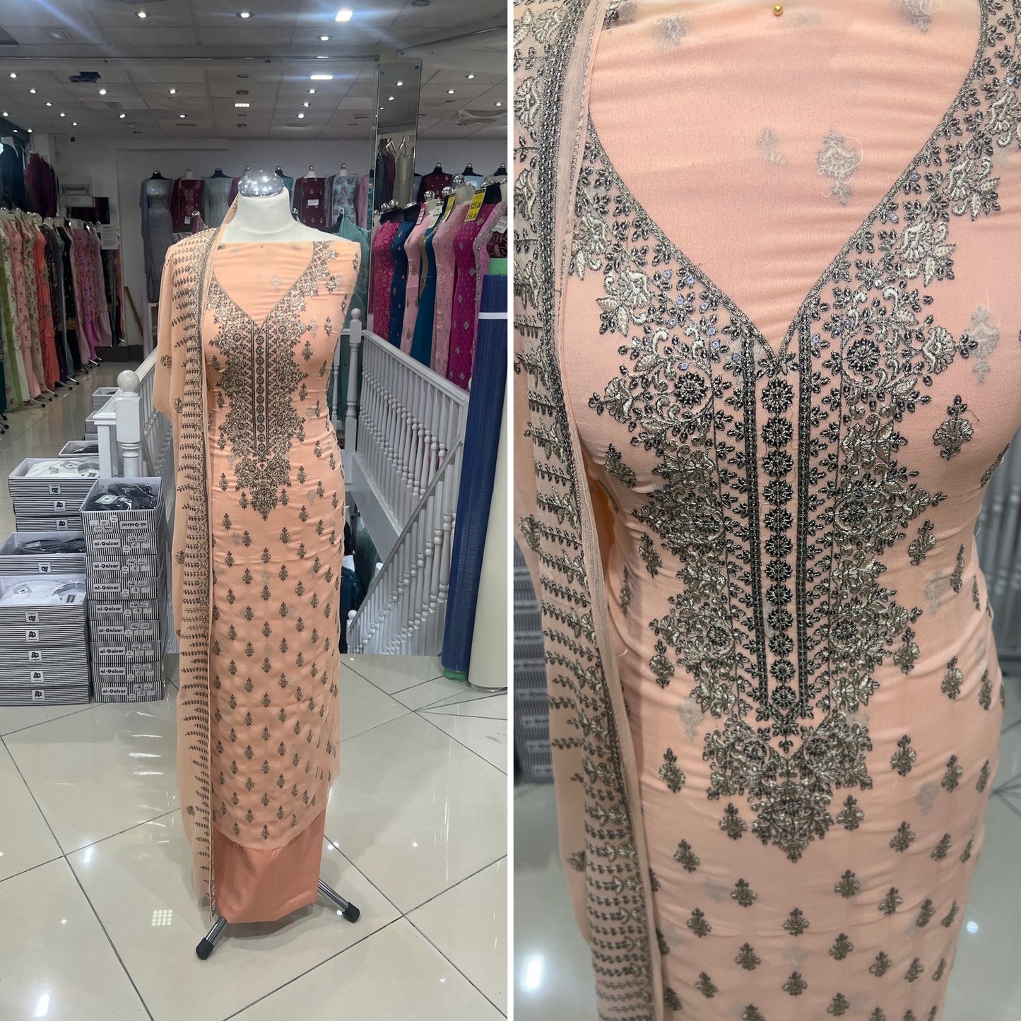 Embroidered Chiffon