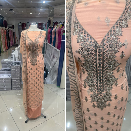 Embroidered Chiffon
