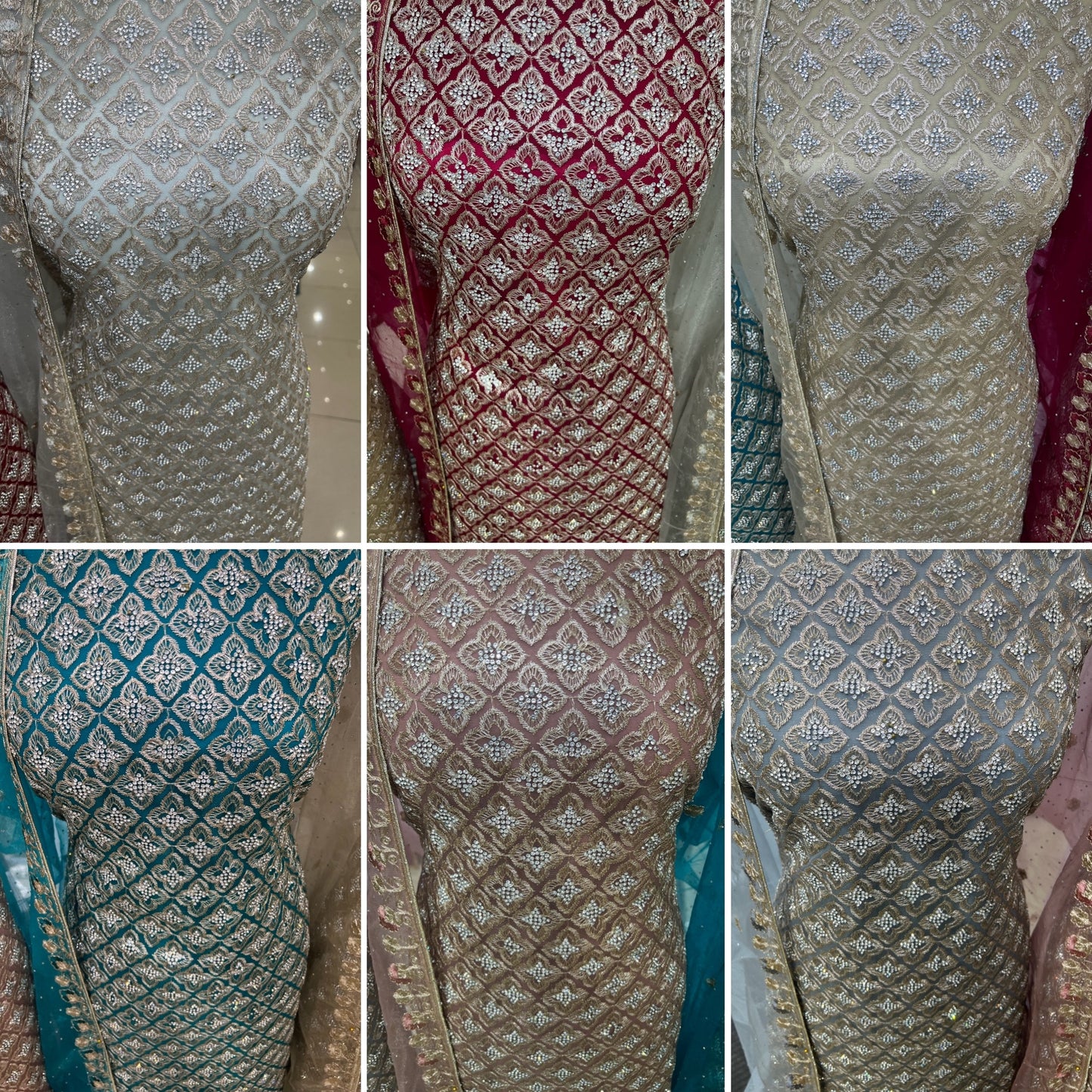 Fancy Embroidered Net
