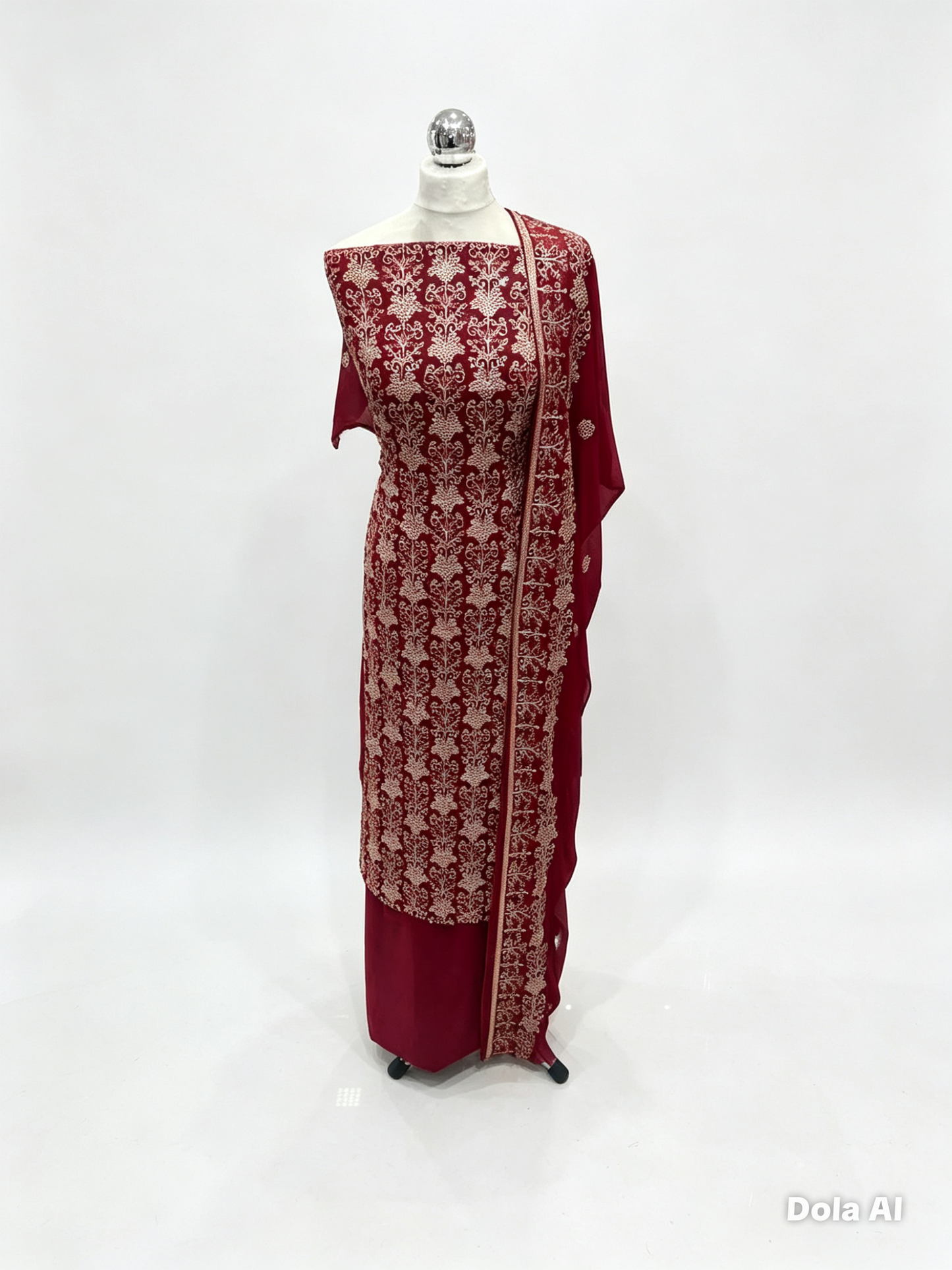 Embroidered Chiffon