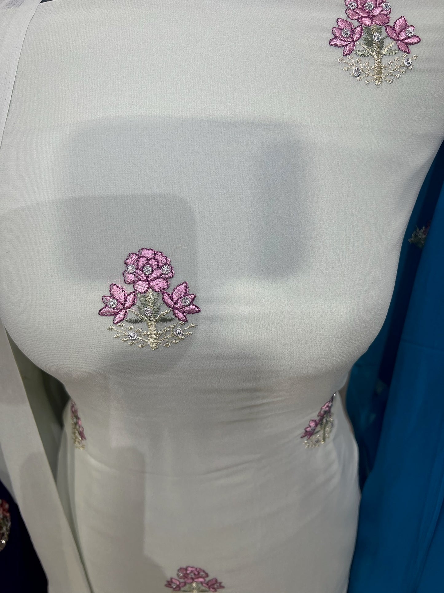 Embroidered & Embellished Georgette