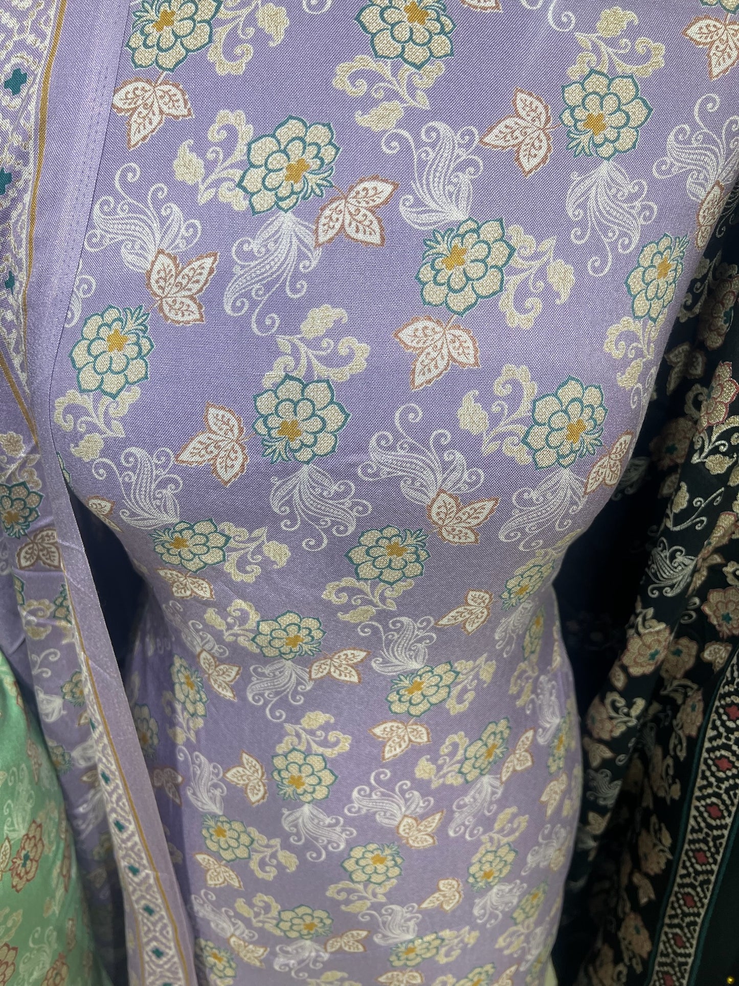 Digital Floral Print Alpine