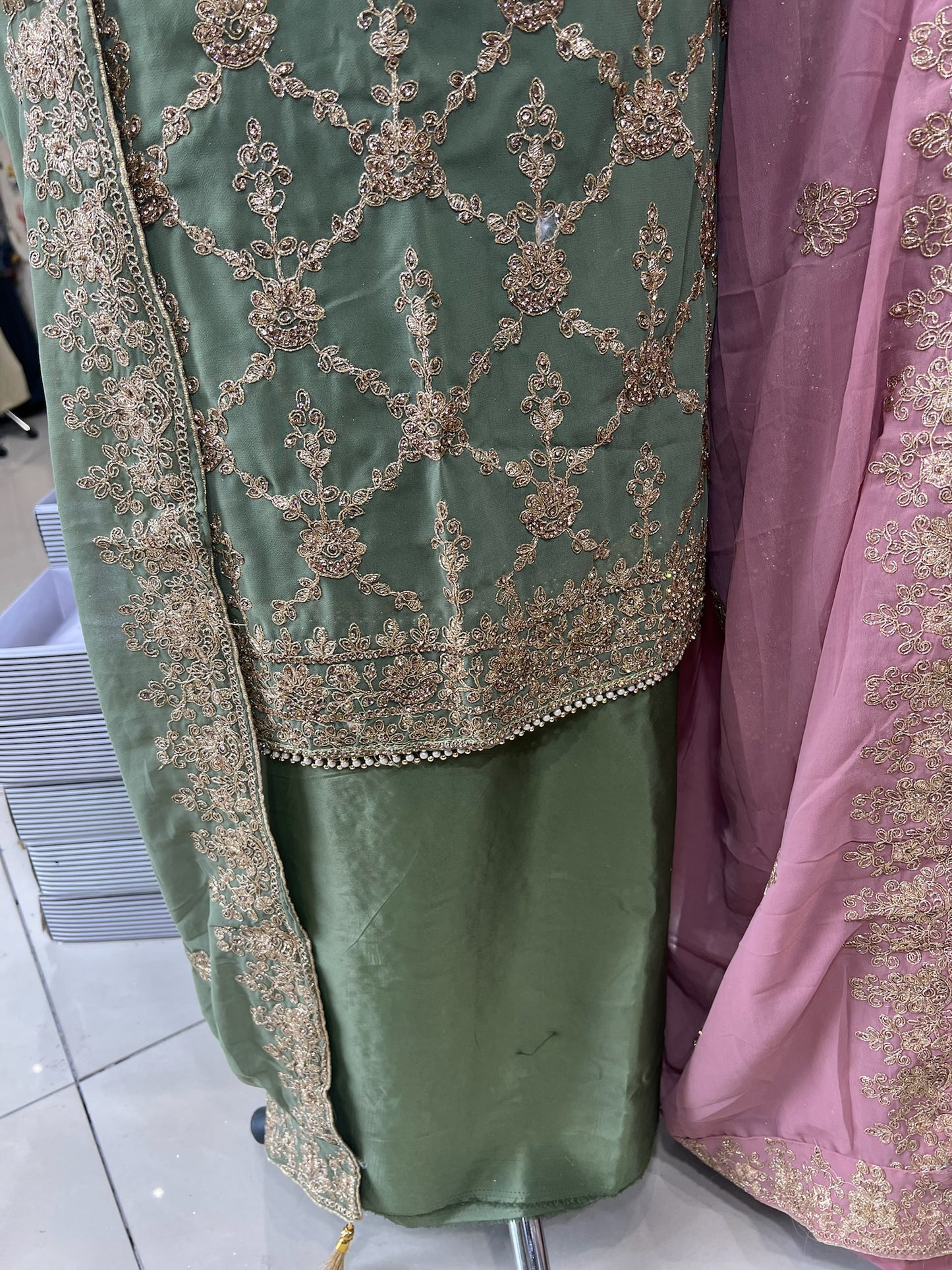 Fancy Embellished Georgette