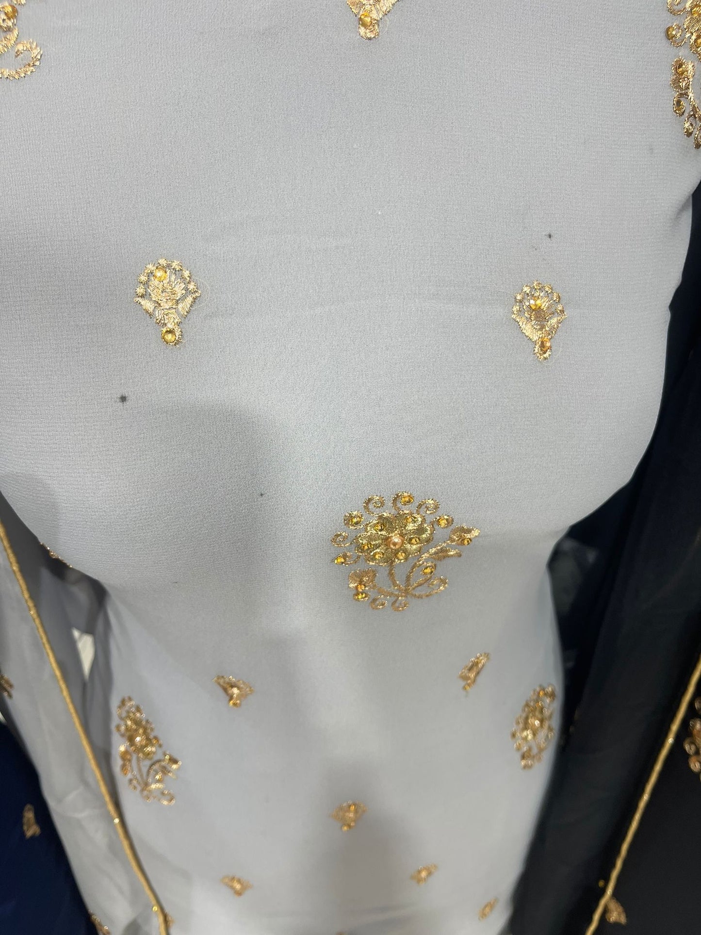 EMBROIDERED GEORGETTES