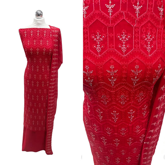 Embroidered Chiffon