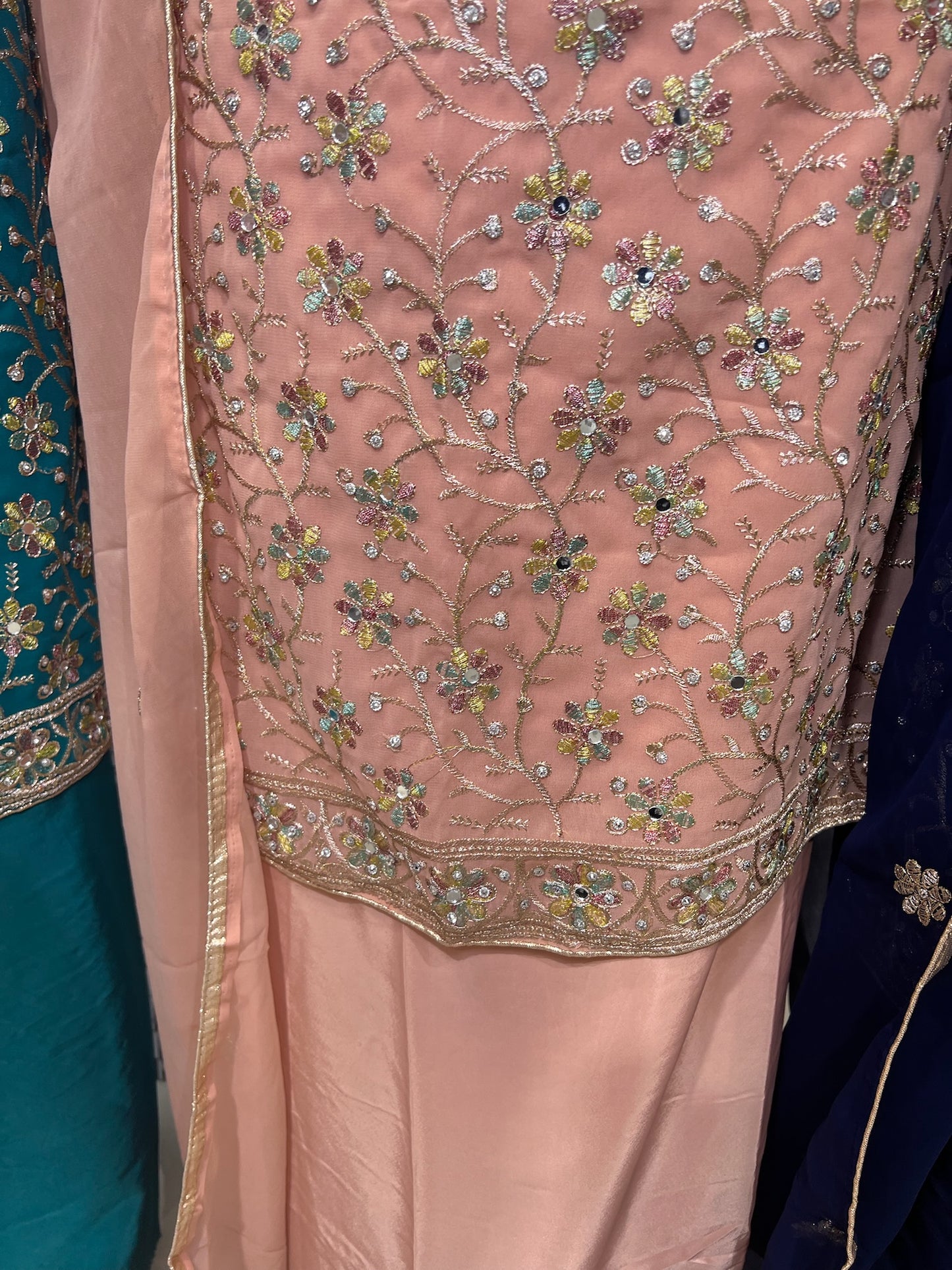 Embroidered Georgette
