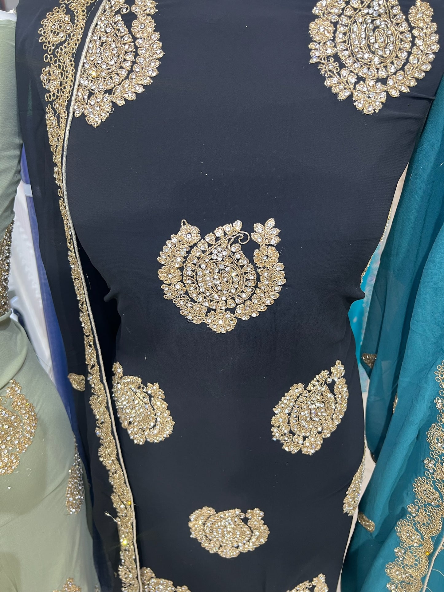 Fancy Embroidered Georgette
