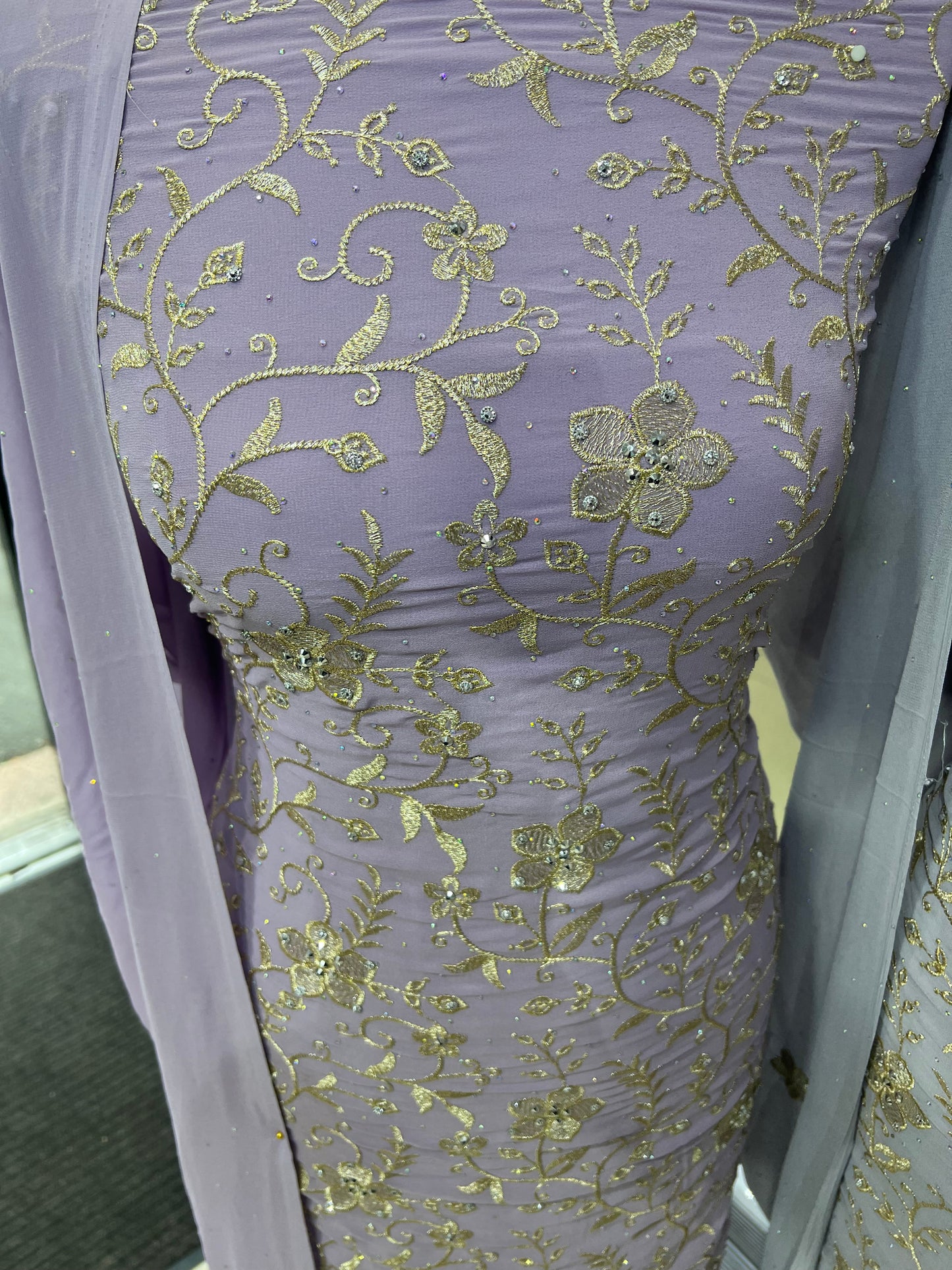 Embroidered Georgette