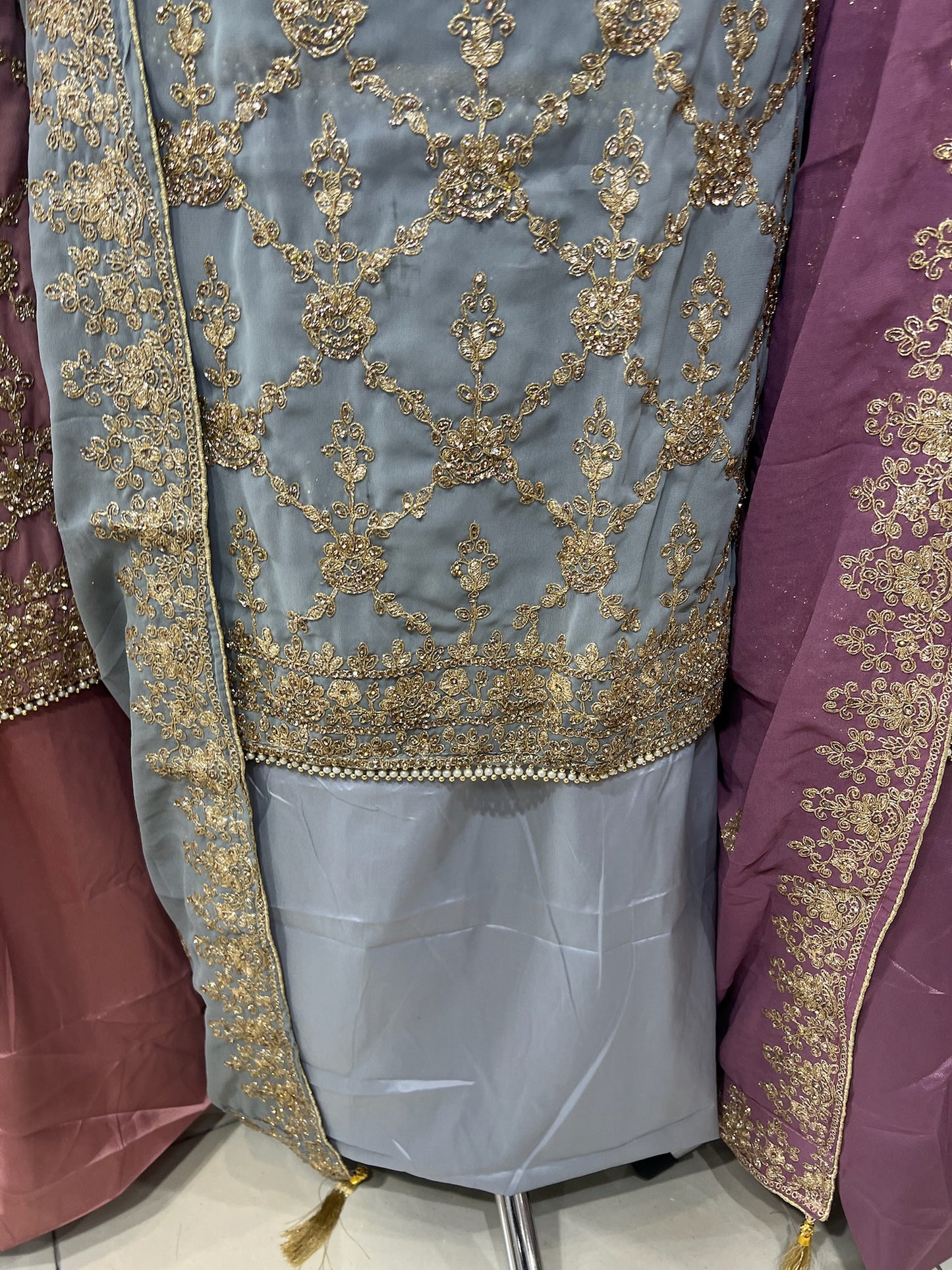 Fancy Embellished Georgette