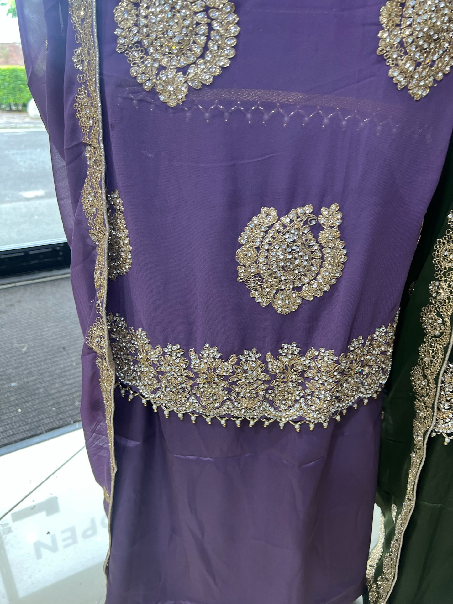 Fancy Embroidered Georgette