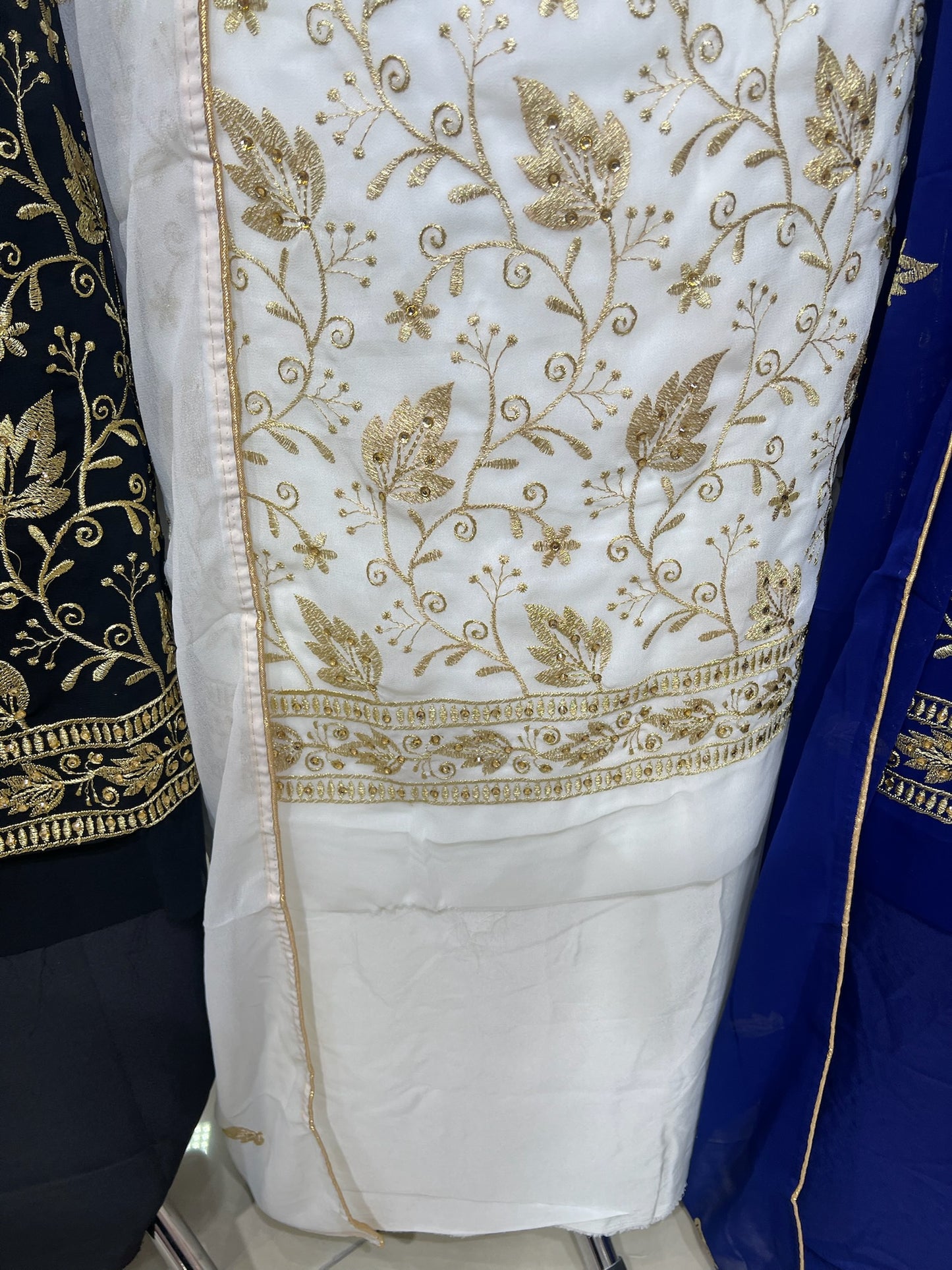 Embroidered Georgette